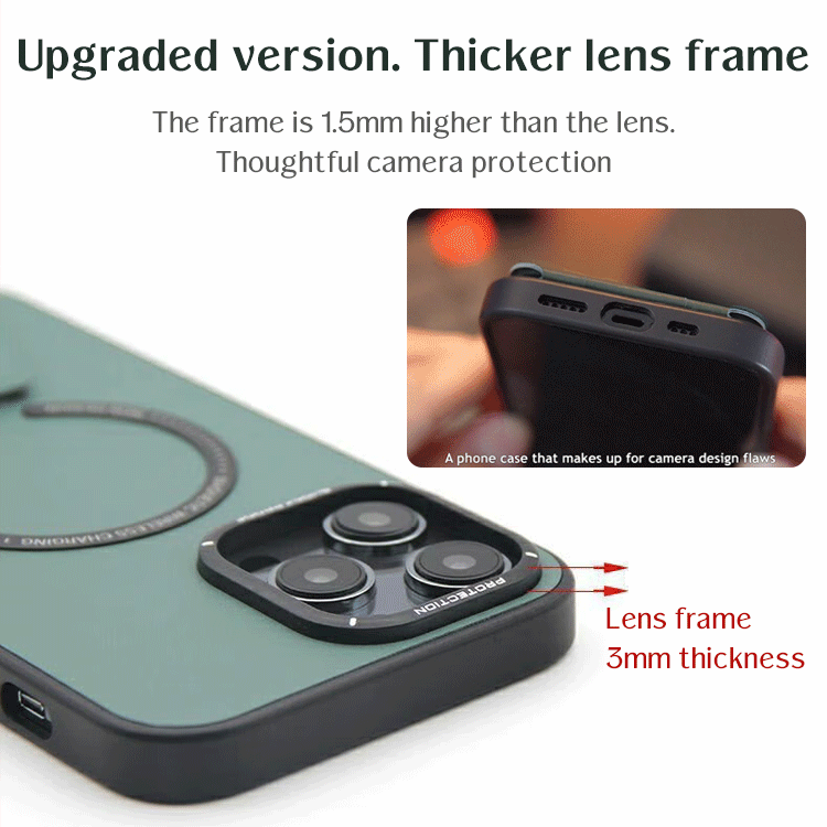 Wireless Charging Mobile Case for iPhone Peachloft