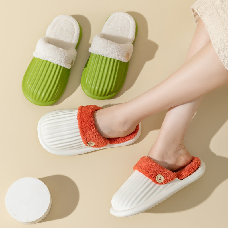 Removable Dualpurpose Slippers Peachloft