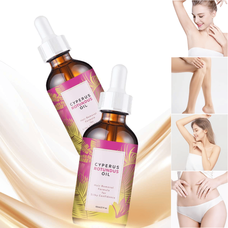 Cyperus Rotundus Oil for Natural Permanent Hair Reduction