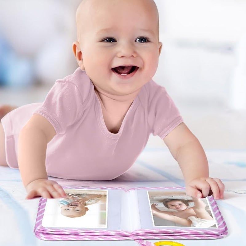 My First Baby Photo Book with Safe Mirror