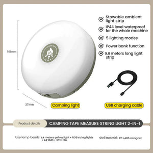Outdoor Waterproof Portable Storage Light