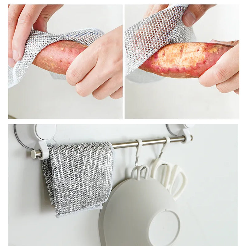 【UP TO 57% OFF】Multipurpose Wire Dishwashing Rags