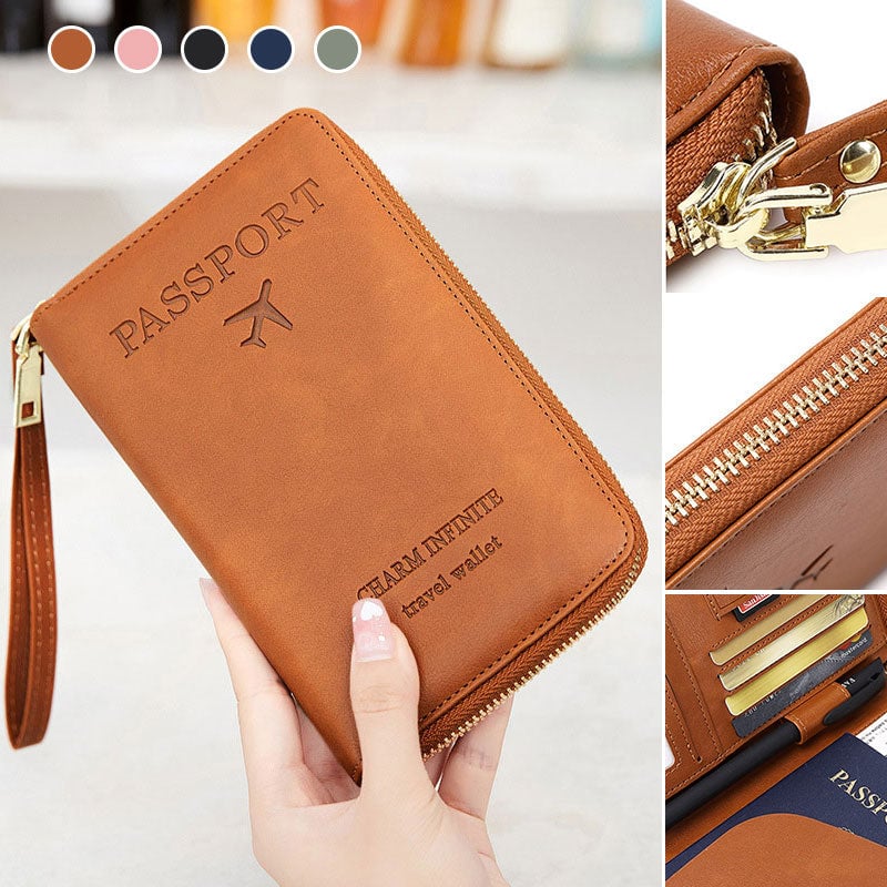 🤎Multi-Functional RFID Passport Wallet