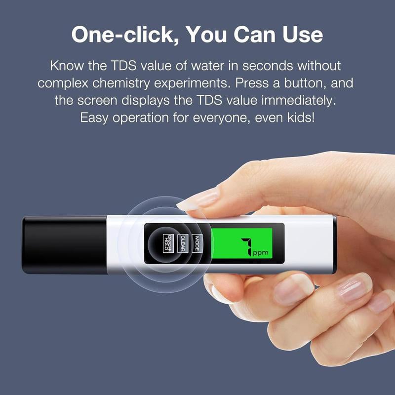 ✨New 4 in 1 Tds Meter Digital Water Tester