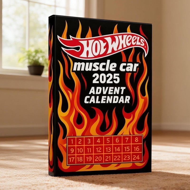 NASA Christmas Tree Decorations Hot Wheels Muscle Car Blind Box