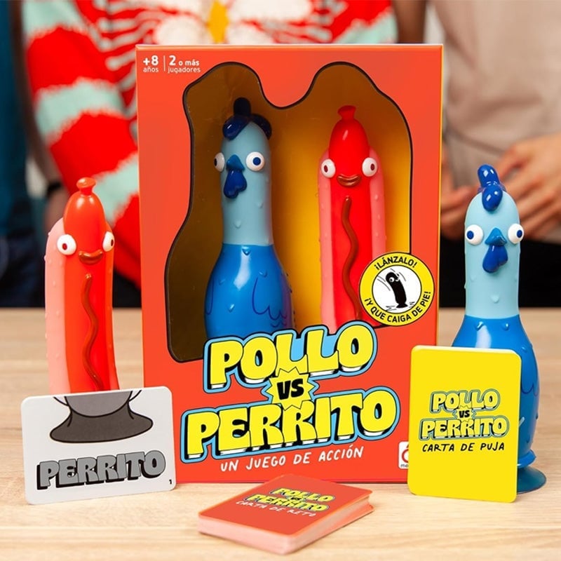 Fun Party Chicken vs Hotdog Board Game