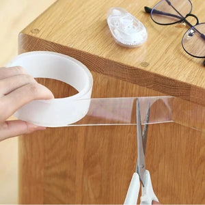 Reusable Double Sided Adhesive Traceless Tape