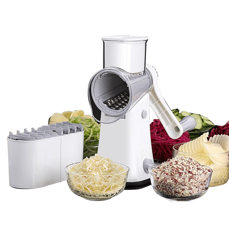 5 in 1 Rotary Cheese Grater Shredder
