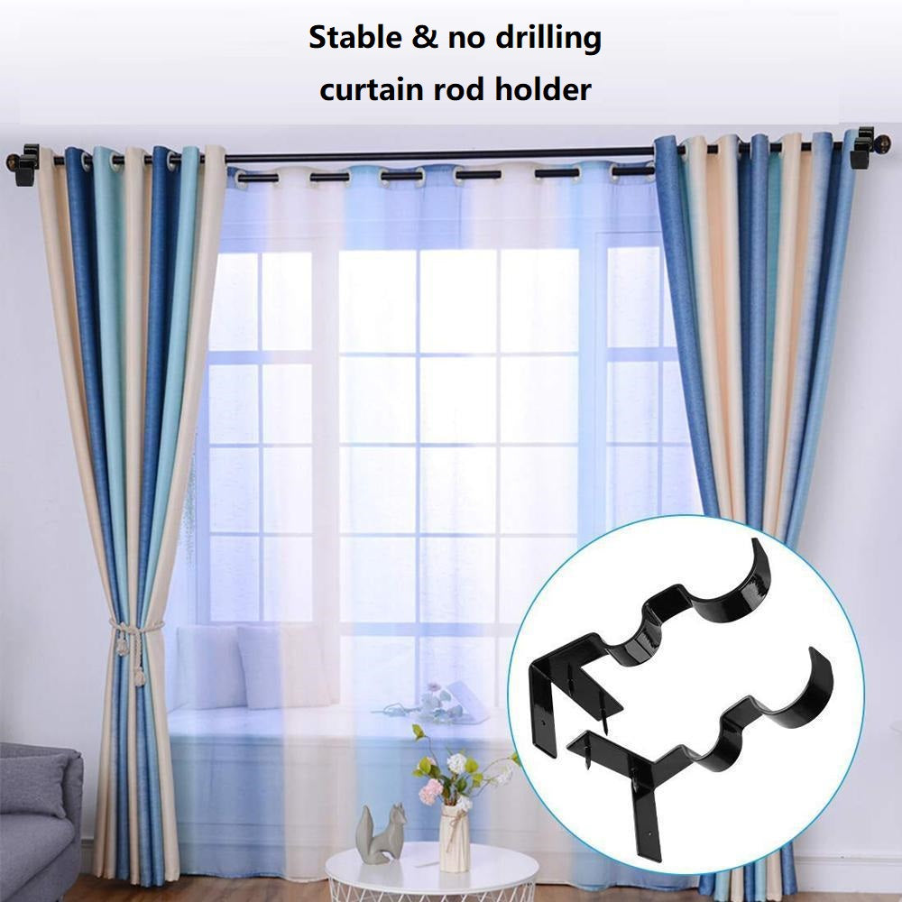 Curtain Rod Brackets (2 pcs)