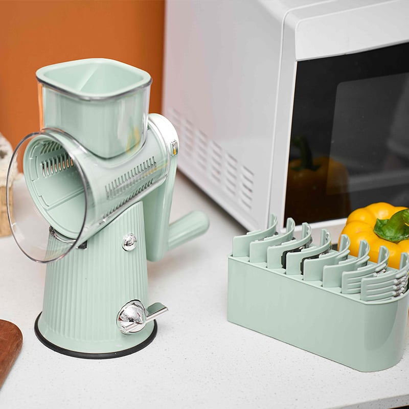 5 in 1 Rotary Cheese Grater Shredder