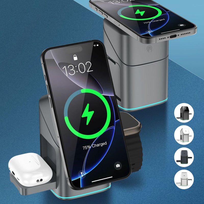 3-in-1 Wireless Fast Charging Charger