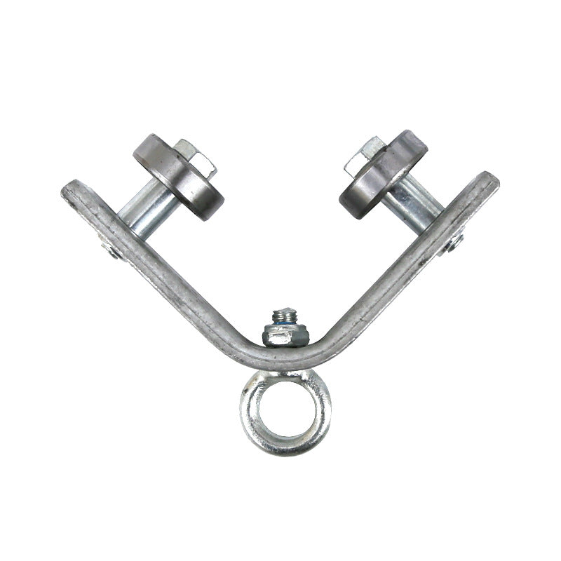 Angle Iron Track Hanging Line Pulley