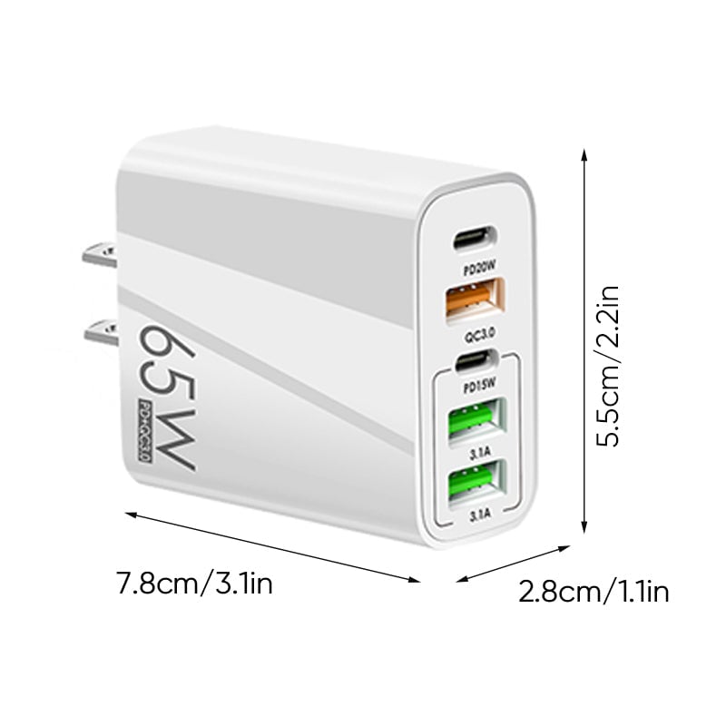 ✨Multi Port Adaptor 65W Fast Charger - US Standard