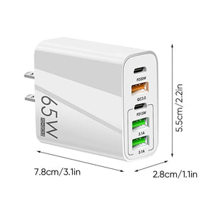 ✨Multi Port Adaptor 65W Fast Charger - US Standard