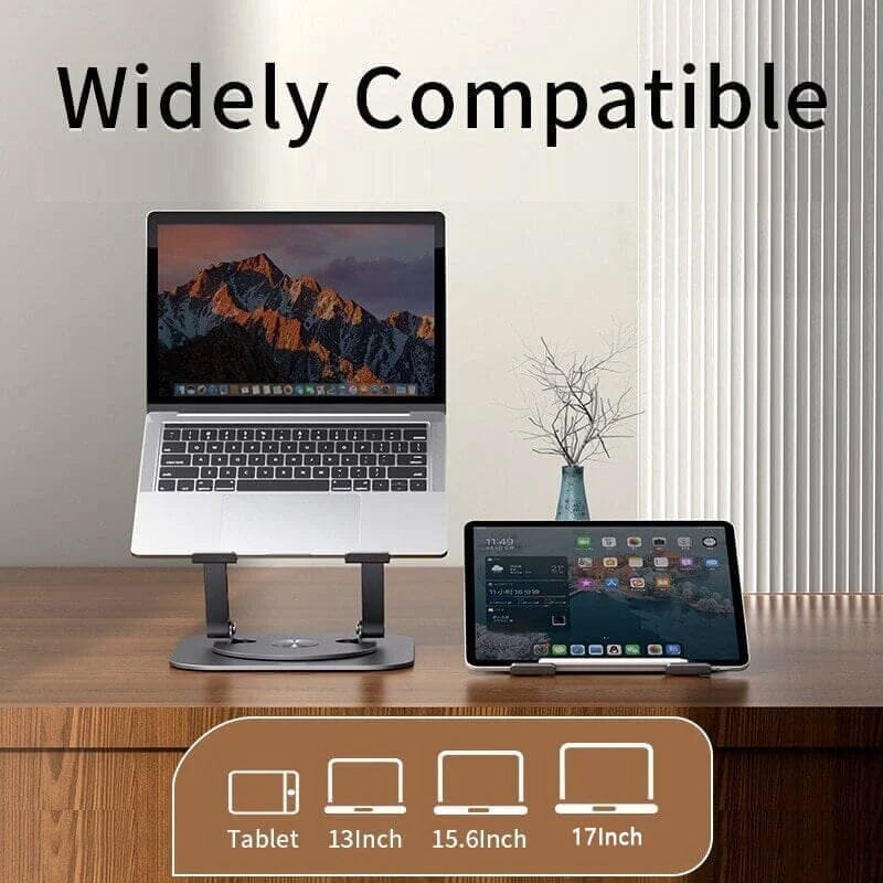 Aluminum Alloy Swivel Computer Stand – Peachloft