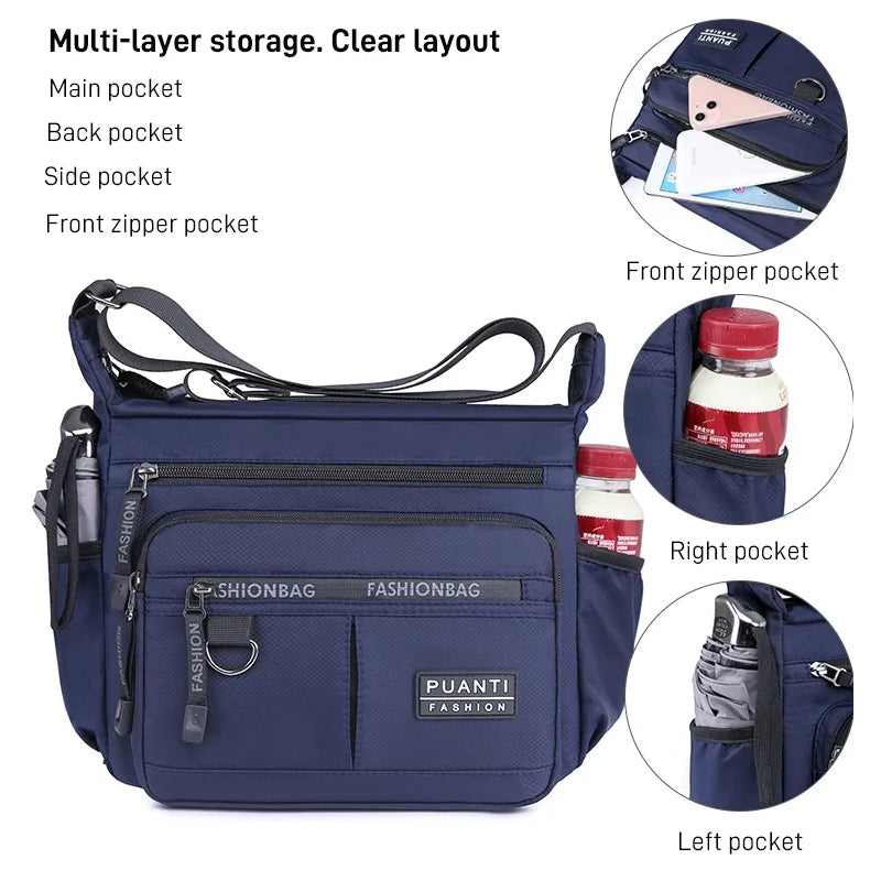 Multi Pocket Men's Leisure Bag