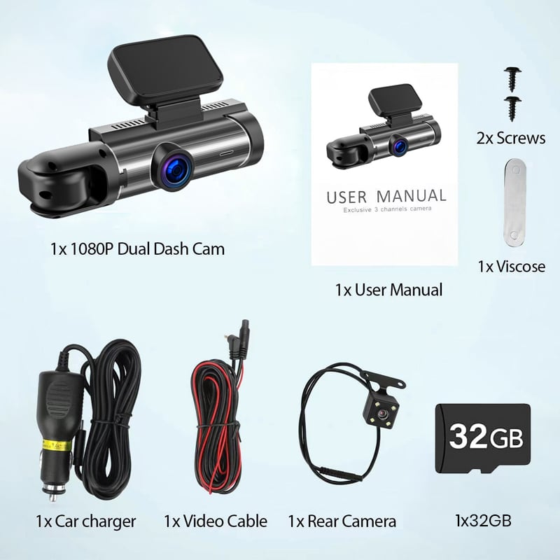 Front & Rear Dashcam