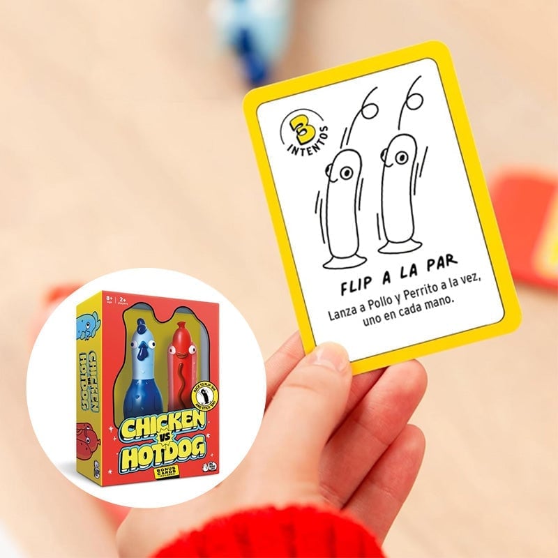 Fun Party Chicken vs Hotdog Board Game