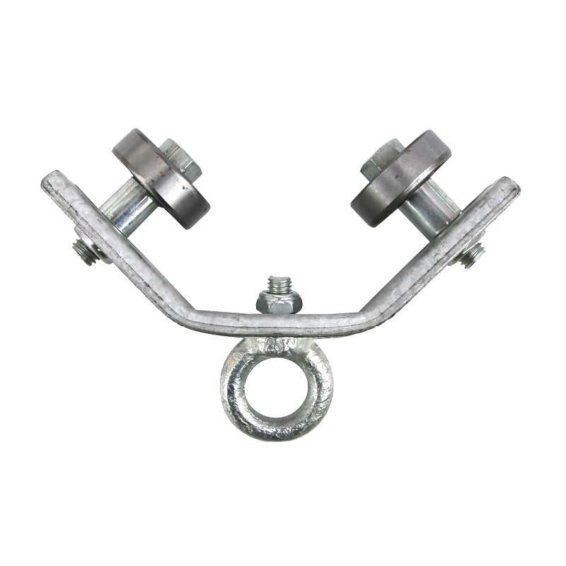 Angle Iron Track Hanging Line Pulley