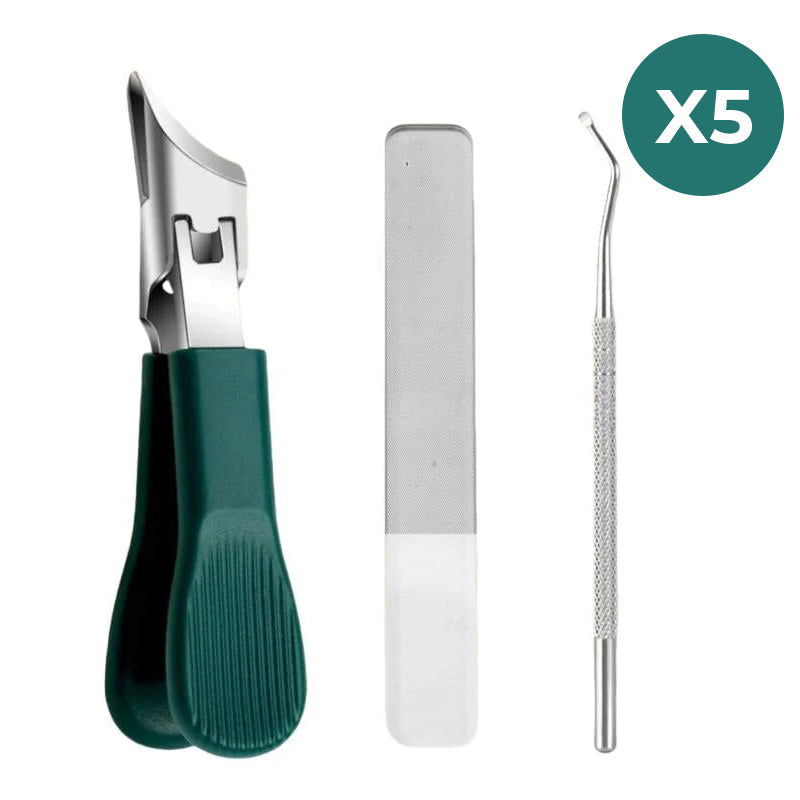 Premium 3-Piece Eagle Beak Nail Clipper Set