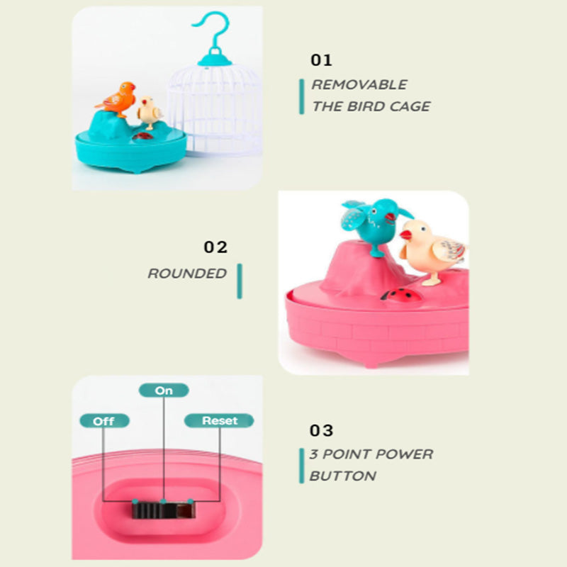 Electric Bird Cage Toy