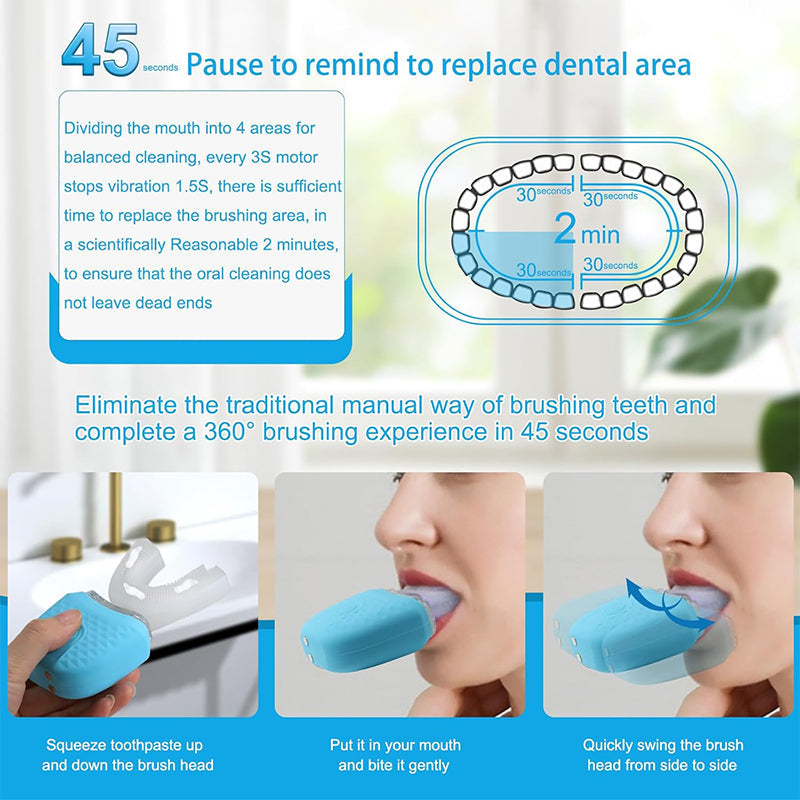 U Shaped Electric Toothbrush