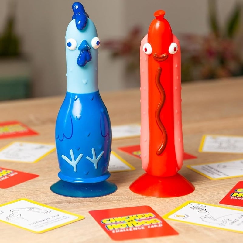 Fun Party Chicken vs Hotdog Board Game