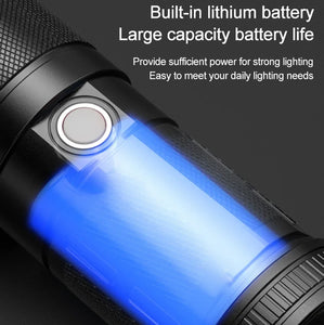 Portable Strong Light Outdoor Flashlight