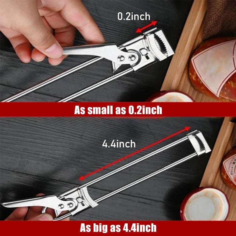Portable Adjustable Stainless Steel Can Opener