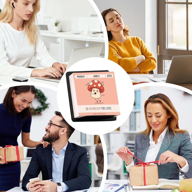 2026 Fun and Inspirational Desktop Calendar