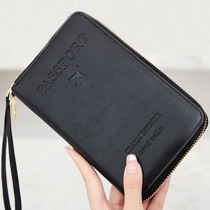 🤎Multi-Functional RFID Passport Wallet