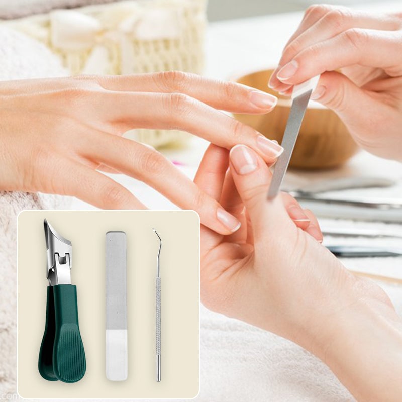 Premium 3-Piece Eagle Beak Nail Clipper Set