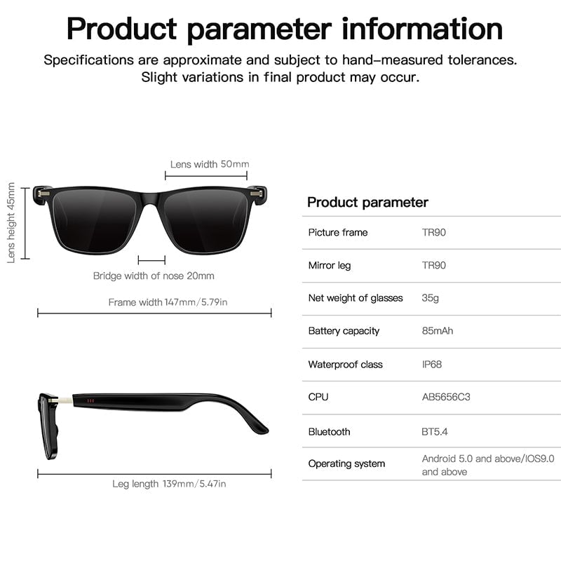 AI Smart Translation Glasses