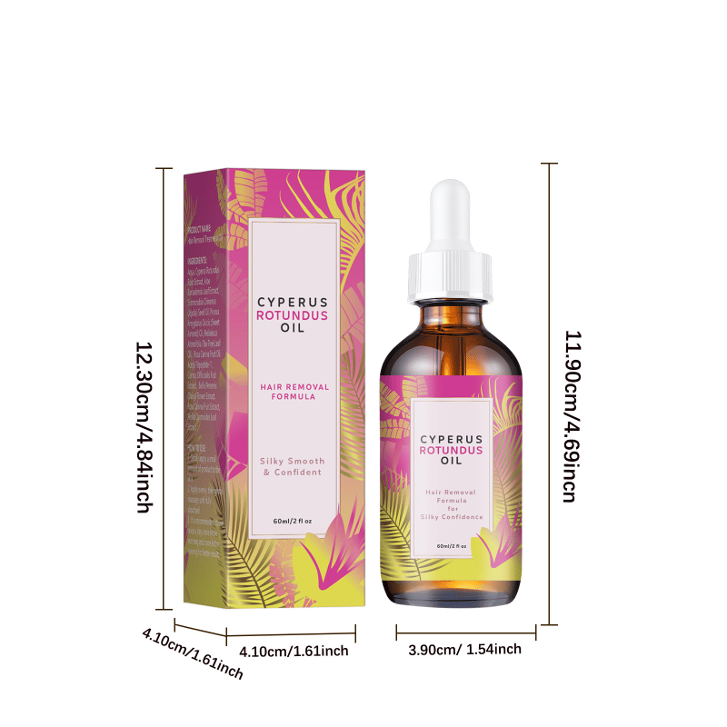 Cyperus Rotundus Oil for Natural Permanent Hair Reduction