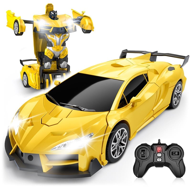 Remote Control Transforming Robot Car