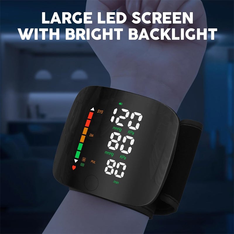 Wrist Blood Pressure Monitor