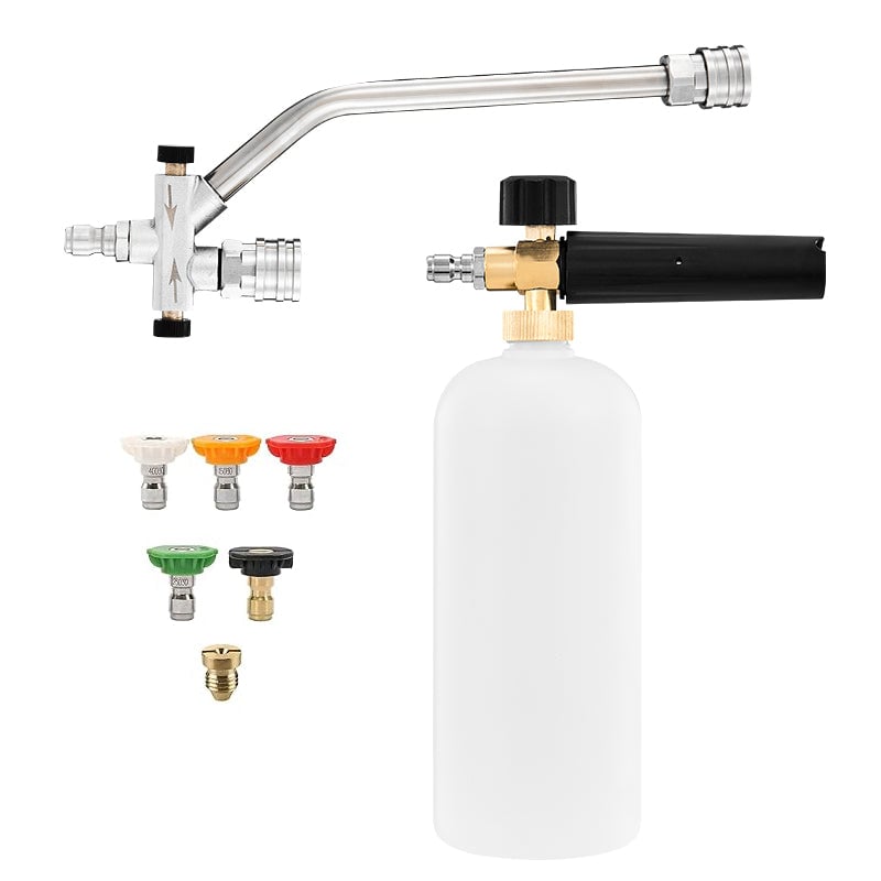 Enhance Your Car Washing Experience -  Foam Cannon Dual Connector Accessory
