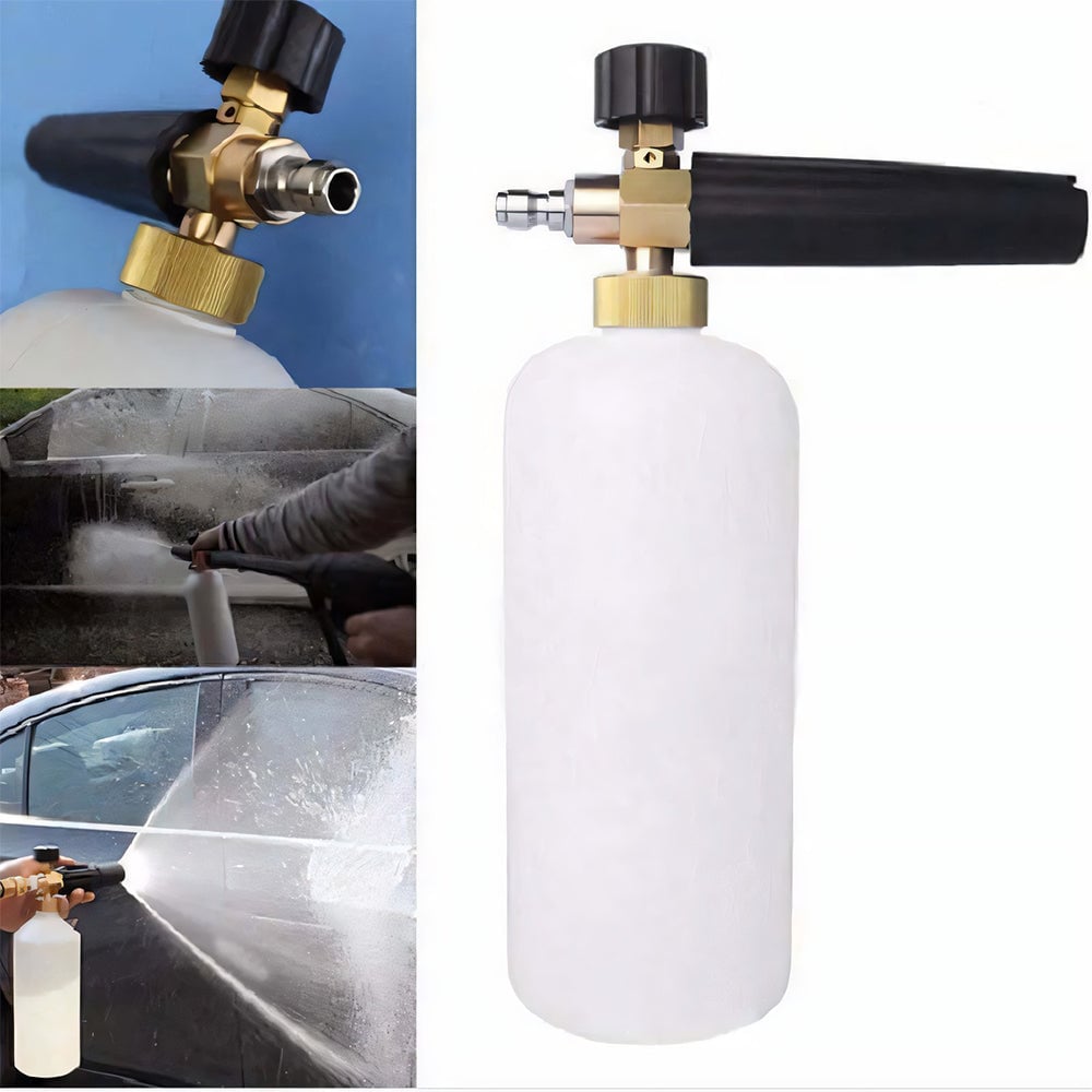 Enhance Your Car Washing Experience -  Foam Cannon Dual Connector Accessory