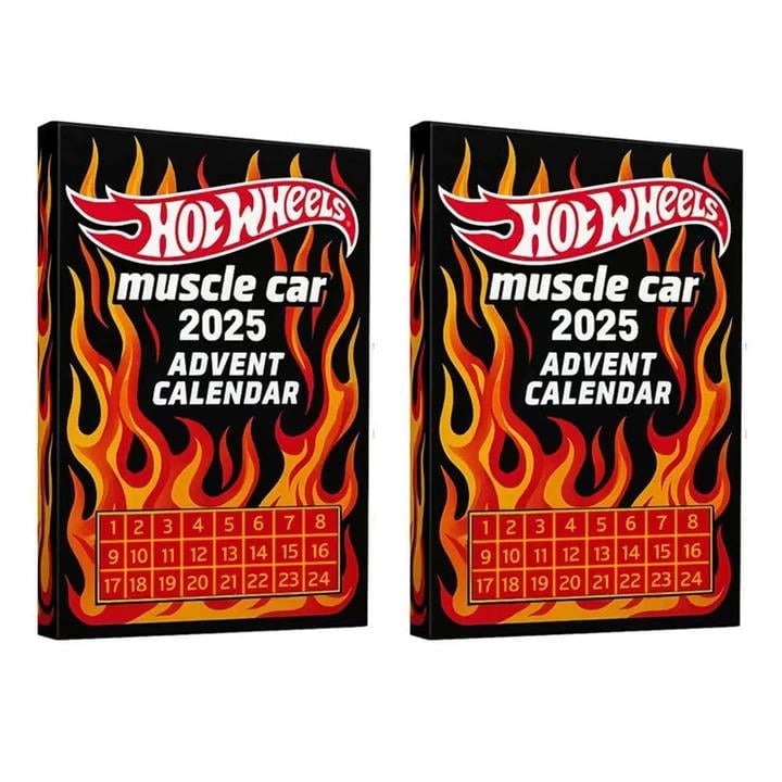 NASA Christmas Tree Decorations Hot Wheels Muscle Car Blind Box