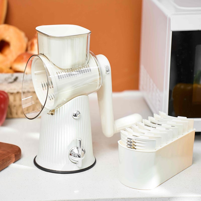 5 in 1 Rotary Cheese Grater Shredder