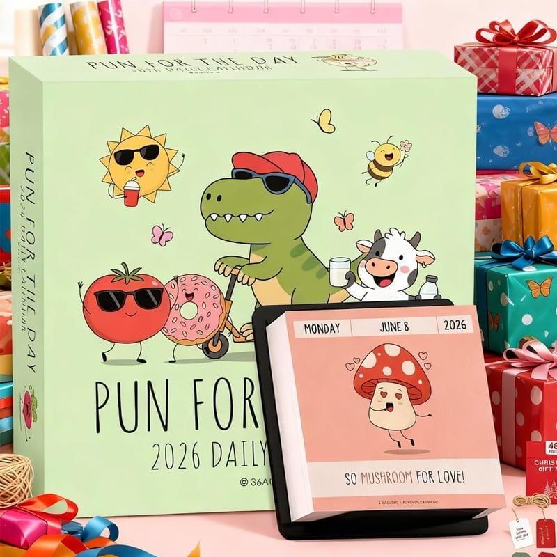 2026 Fun and Inspirational Desktop Calendar