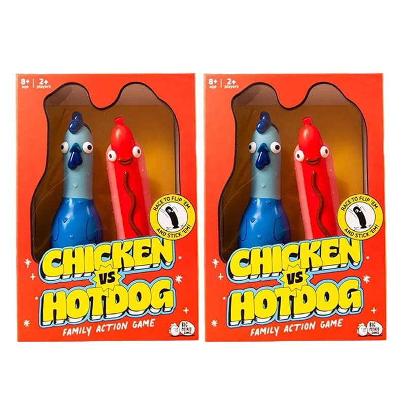 Fun Party Chicken vs Hotdog Board Game