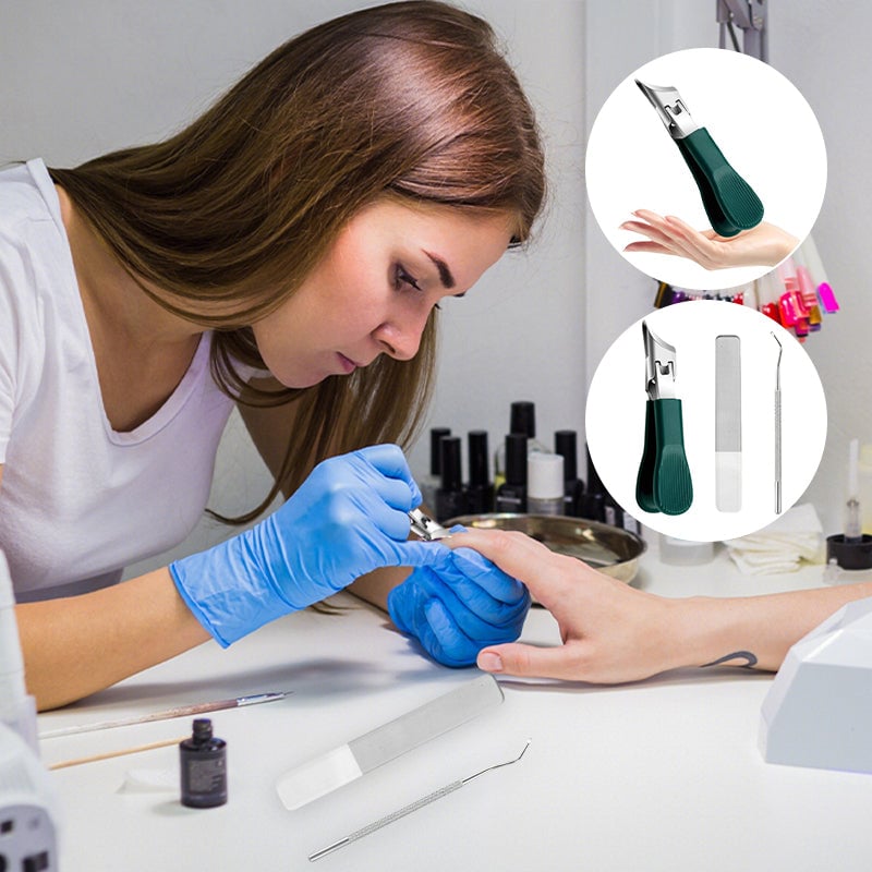 Premium 3-Piece Eagle Beak Nail Clipper Set