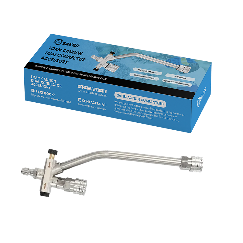 Enhance Your Car Washing Experience -  Foam Cannon Dual Connector Accessory