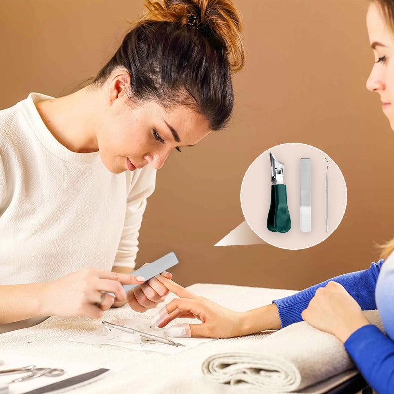 Premium 3-Piece Eagle Beak Nail Clipper Set