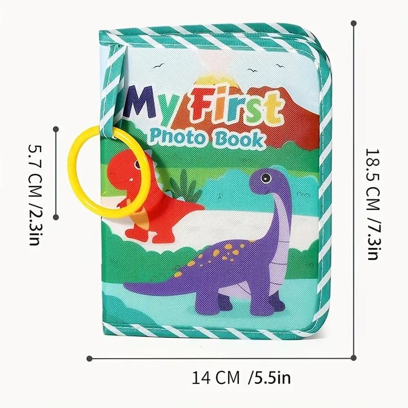 My First Baby Photo Book with Safe Mirror