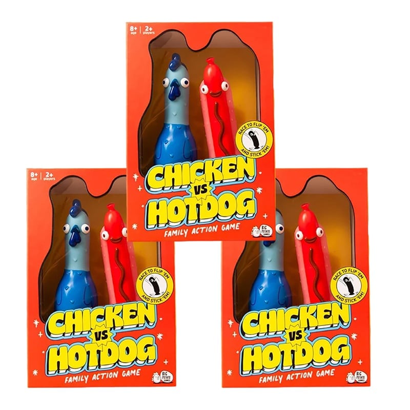 Fun Party Chicken vs Hotdog Board Game