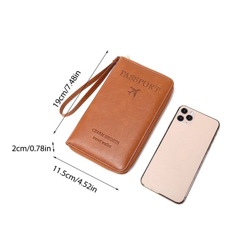 🤎Multi-Functional RFID Passport Wallet