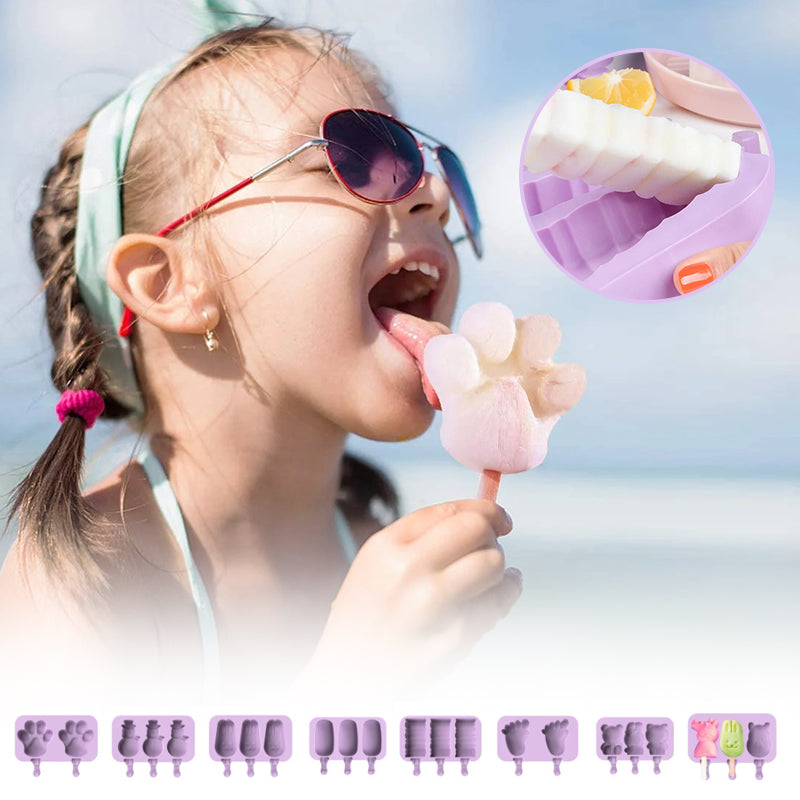 DIY Homemade Reusable Popsicle/Bake Molds