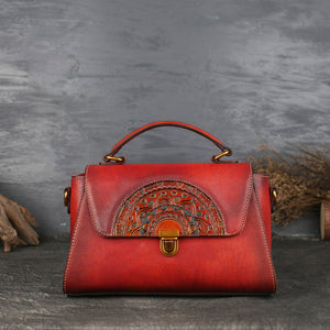 Vintage Embossed Handbag